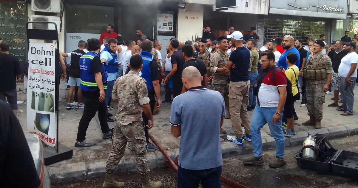 Nine device explosions reported in Lebanon